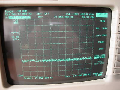 *****hp agilent 3588A 150MHZ spectrum analyzer ****