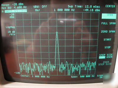 *****hp agilent 3588A 150MHZ spectrum analyzer ****