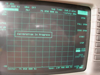 *****hp agilent 3588A 150MHZ spectrum analyzer ****