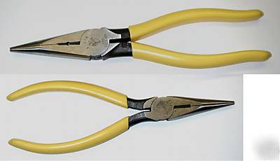 00-268* kleinÂ® hi-leverage needle-nosed pliers (2-pc)