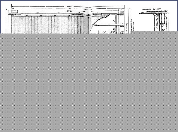 1907 bridge building girder railroad street metal work+