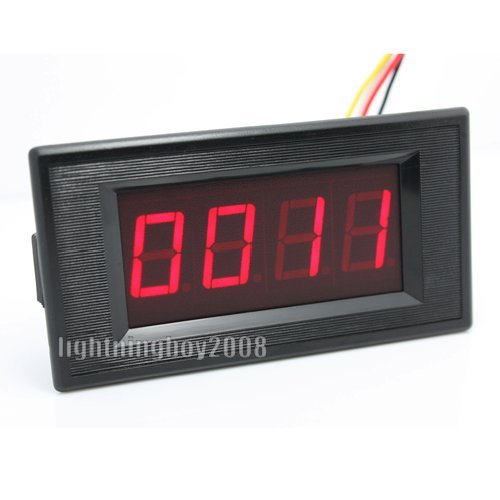 4 digital red led count panel meter counter totalizer