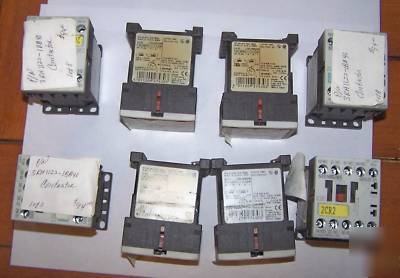 94 + pc. lot - siemens circuit breakers,starters,relays