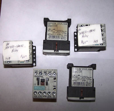 94 + pc. lot - siemens circuit breakers,starters,relays