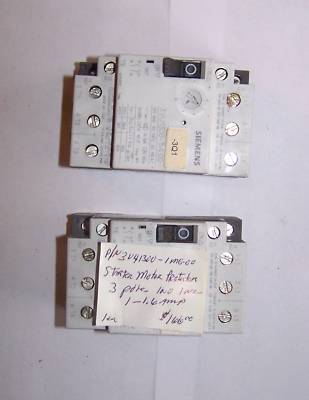 94 + pc. lot - siemens circuit breakers,starters,relays