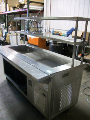 Aladdin temp-rite cooler buffet deli J713B, 5