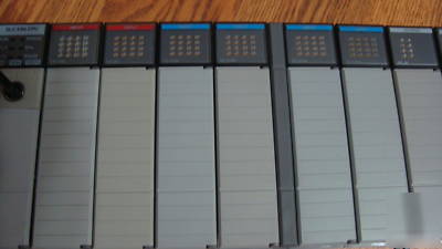 Allen-bradley panelview 600 + slc 500 10-slot rack load