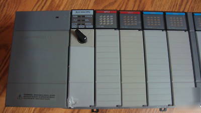 Allen-bradley panelview 600 + slc 500 10-slot rack load