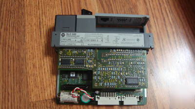 Allen-bradley panelview 600 + slc 500 10-slot rack load