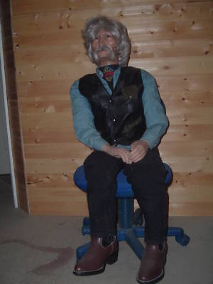 Animated human talking robot -advertising your business