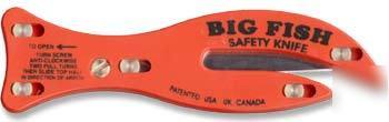 Big fish safety knife (9MM mouth opening)