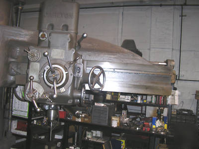 Carlton radial drill 4â€™ x 11â€ - inv #4472
