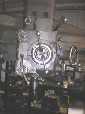 Carlton radial drill 4â€™ x 11â€ - inv #4472