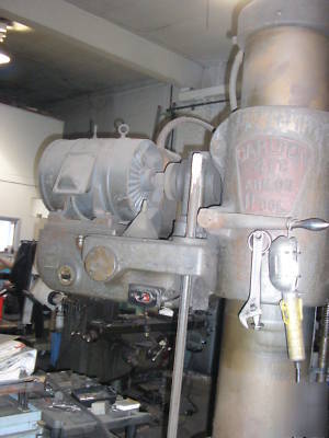Carlton radial drill 4â€™ x 11â€ - inv #4472