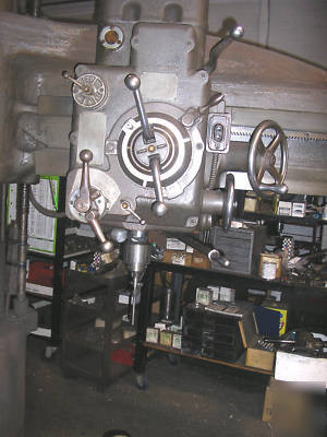 Carlton radial drill 4â€™ x 11â€ - inv #4472