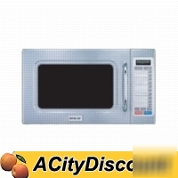 Digital microwave oven stainless 1100 w 4 power levels