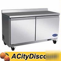 Entree commercial 12 cu.ft work top cooler WTR48