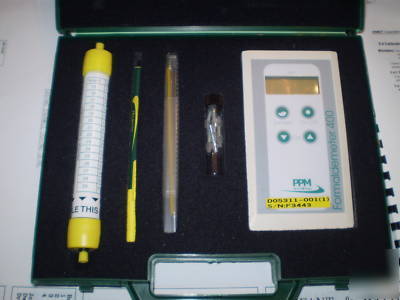 Formaldemeter 400 formaldehyde iaq testing meter