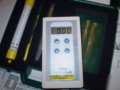 Formaldemeter 400 formaldehyde iaq testing meter