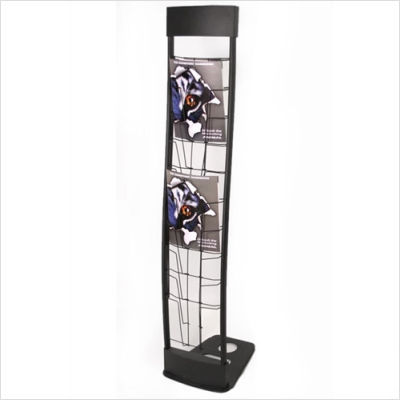 Innovate 10 pocket modular rack color: silver