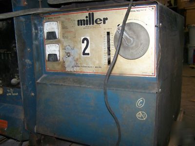 Miller cp-250PS 250AMP mig welding machine 460V 3-phase