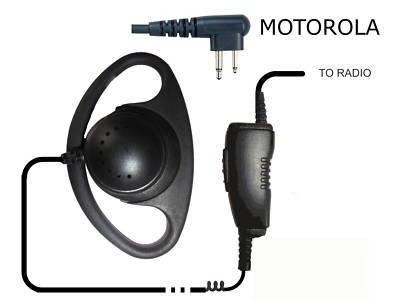 Motorola GP320 / GP340 covert headset ( d-ear series )