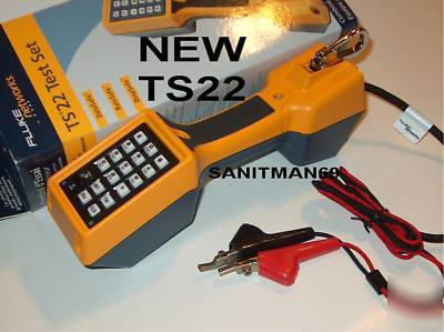 New fluke harris TS22 linemans ts 22 butt set tester