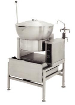 New intek gas round tilt skillet, w/ stand 16-gallon, 