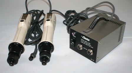 Pair aim electra screwdrivers w/ power supply - tested 