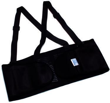 Pyramex back support belt w/ suspenders sm med xxl xxxl