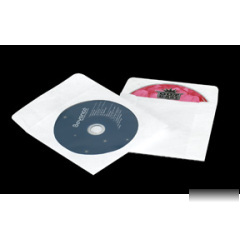Quality park tyvek windowed cd sleeves 4 78 x 5