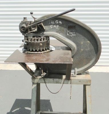 Rotex turret punch press 18 sta w shear excellent wow 