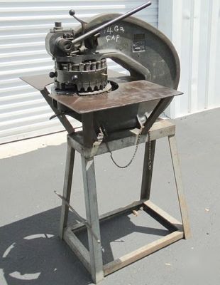 Rotex turret punch press 18 sta w shear excellent wow 
