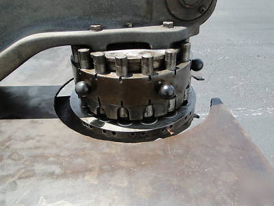 Rotex turret punch press 18 sta w shear excellent wow 