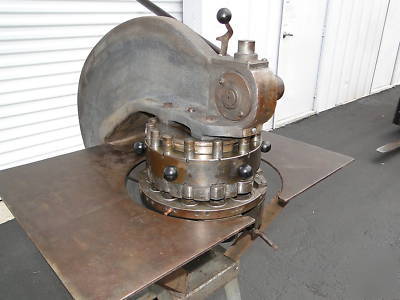 Rotex turret punch press 18 sta w shear excellent wow 