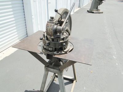 Rotex turret punch press 18 sta w shear excellent wow 