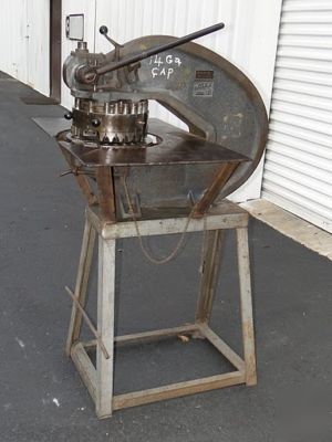 Rotex turret punch press 18 sta w shear excellent wow 