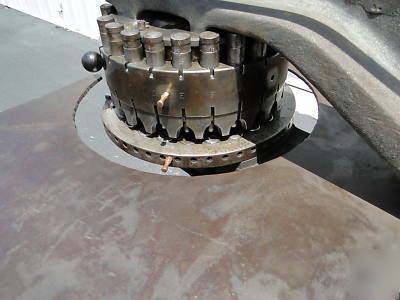 Rotex turret punch press 18 sta w shear excellent wow 
