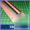 Supported linear round rail 16MM od x 100MM l - cnc xyz