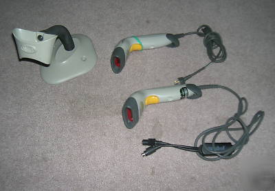 Symbol LS1902T-1000 barcode scanners lot of 2