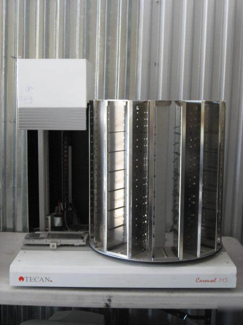 Tecan high speed robotic liquid handler carousel hs