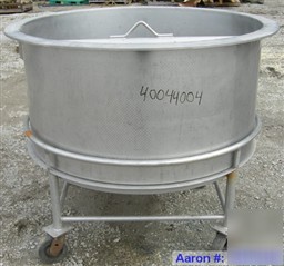 Used: perforated basket for an apv crepaco kettle, 304