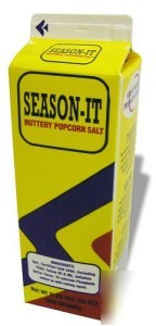 Popcorn machine supplies seasoning salt for popcorn