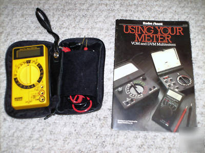 Scope digital multimeter and using your meter book 