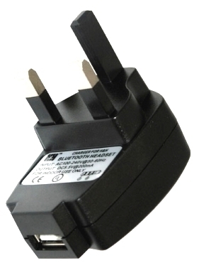 Usb 3PIN ac dc power charger ac 100 240V dc 5V 500MA
