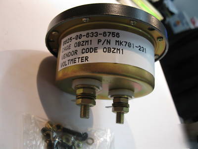 0-35 d.c. volt meter - panel mount - # MK701-231 