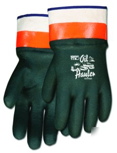 1 pair memphis oil hauler pvc work gloves