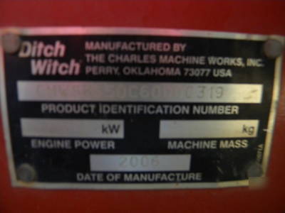 2006 ditch witch SK650 mini skid steer 42