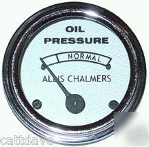 Allis chalmers tractor part - oil gauge