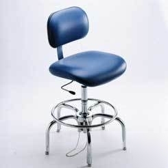 Bio fit cleanroom/esd chairs, 4P series, biofit 4P57